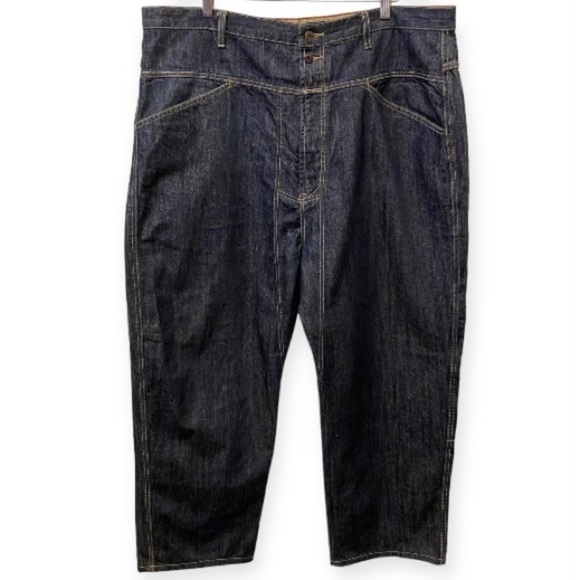 Marithe Francois Girbaud Tag Size 40 (Actual 41x27.5) Jeans Mens Logo Straight - Picture 2 of 15